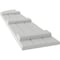 Ekena Millwork Americraft 3-Board (3 Batten) Wood Joined Board-n-Batten Shutters w/ Arch Top, ARW401BQ311X77STH, PR ARW401BQ311X77STH - alternate 3